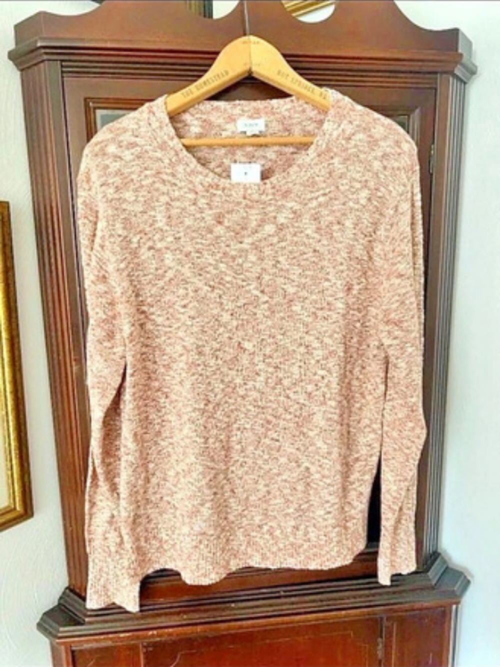 J.Crew Crewneck Beach Sweater Cotton Crew Neck Sweater Size Medium NWT